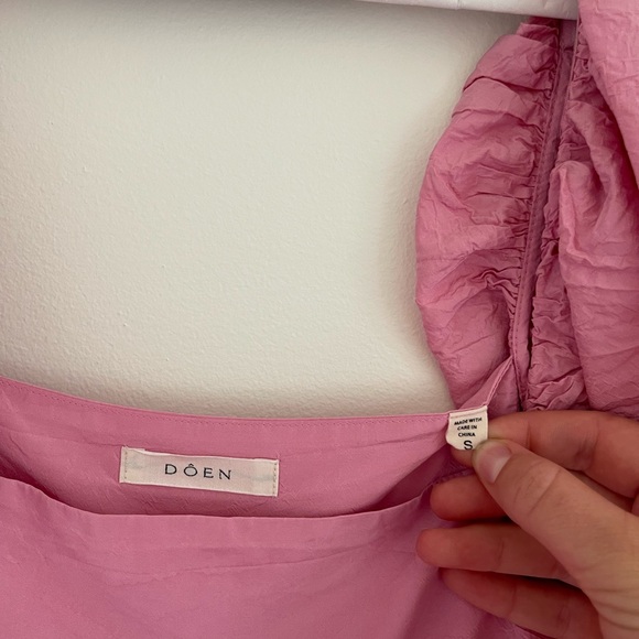 Doen Cecelia Dress in Diana Pink Size Small - Picture 8 of 10